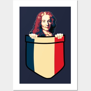 Voltaire In My Pocket Posters and Art